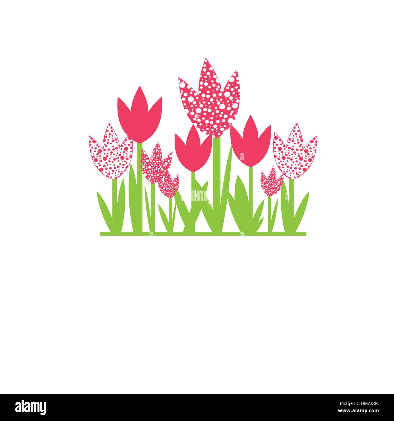 Arrière-plan avec des fleurs. Vector illustration Illustration de Vecteur