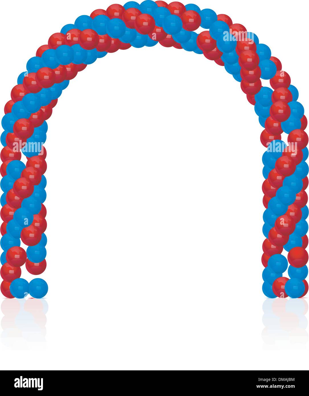 Arch de ballons Illustration de Vecteur