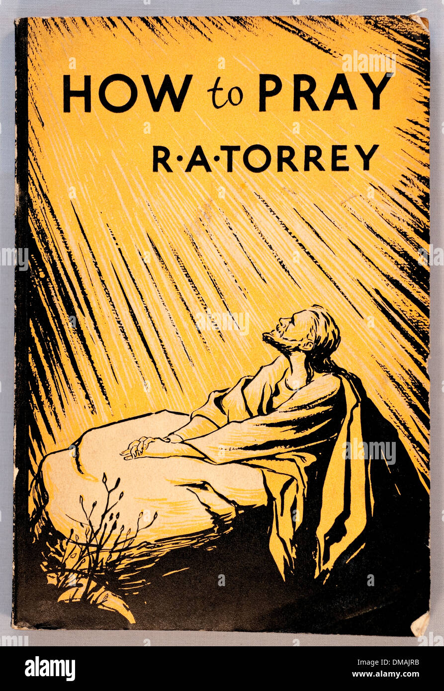 Comment prier Christian Illustration de livre R Un Document d'archives historiques Torrey Banque D'Images