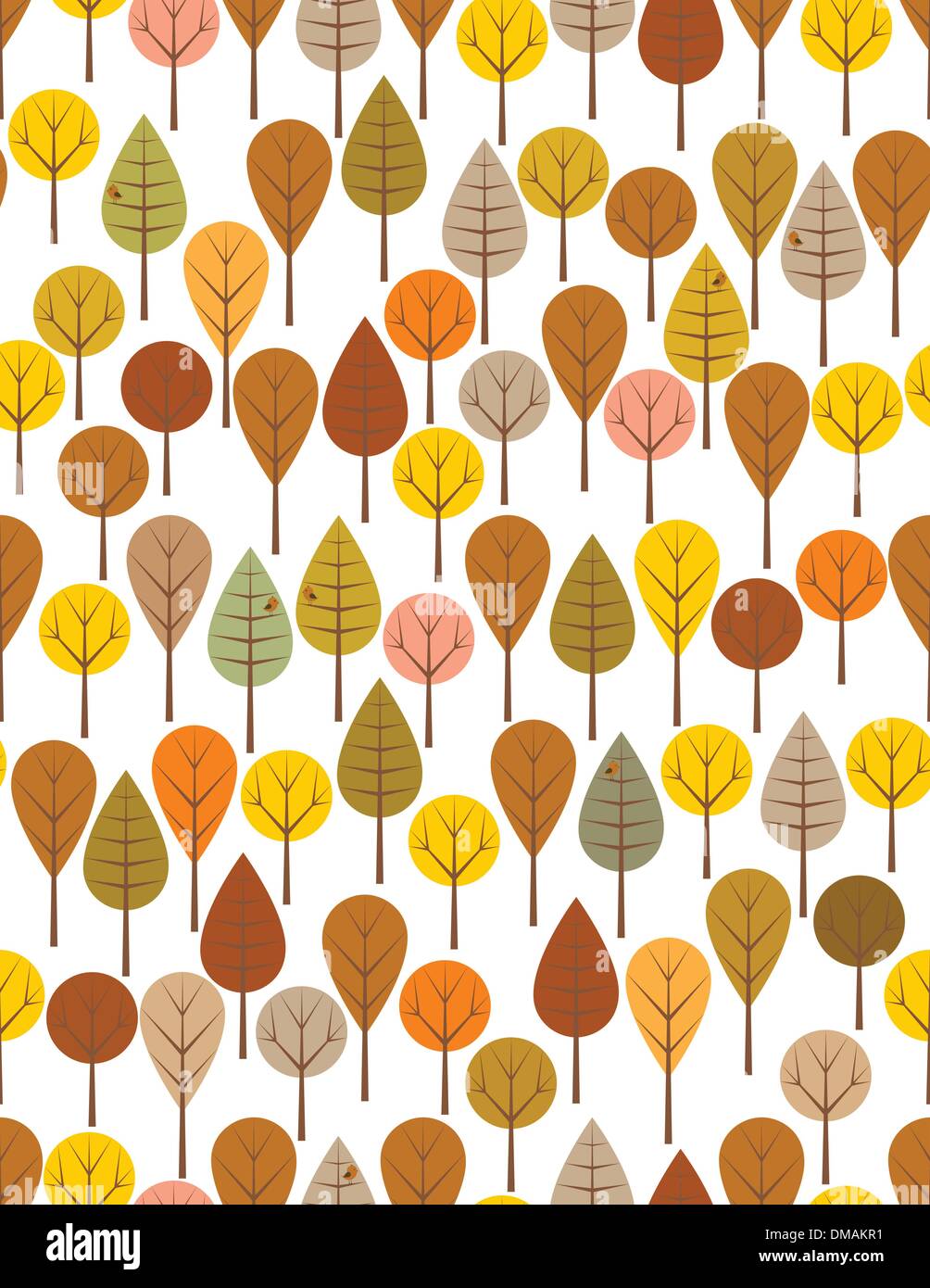 Autumn woods Illustration de Vecteur