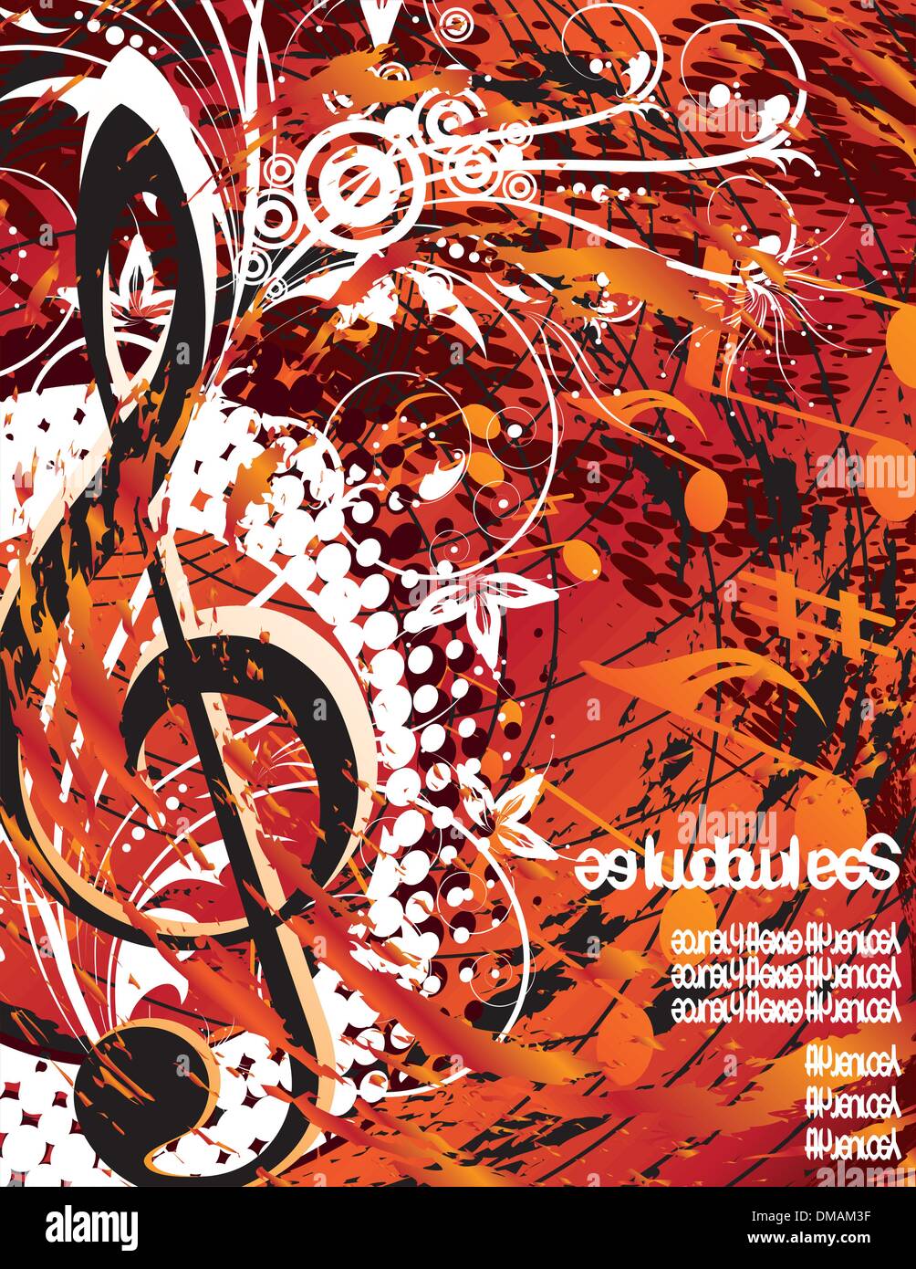 Notes Illustration de Vecteur