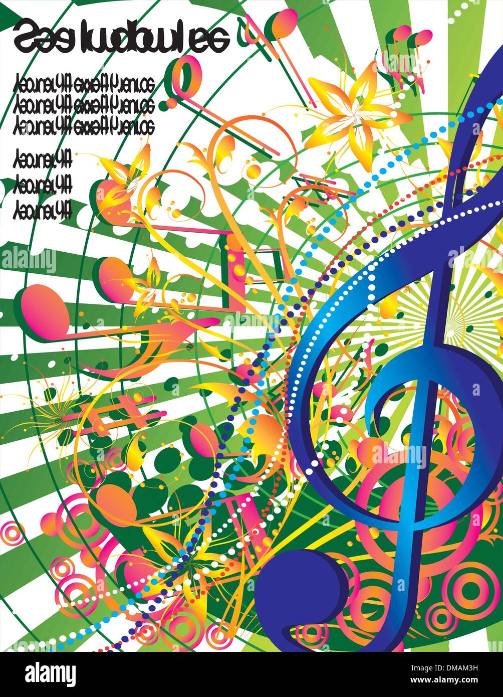 Notes Illustration de Vecteur