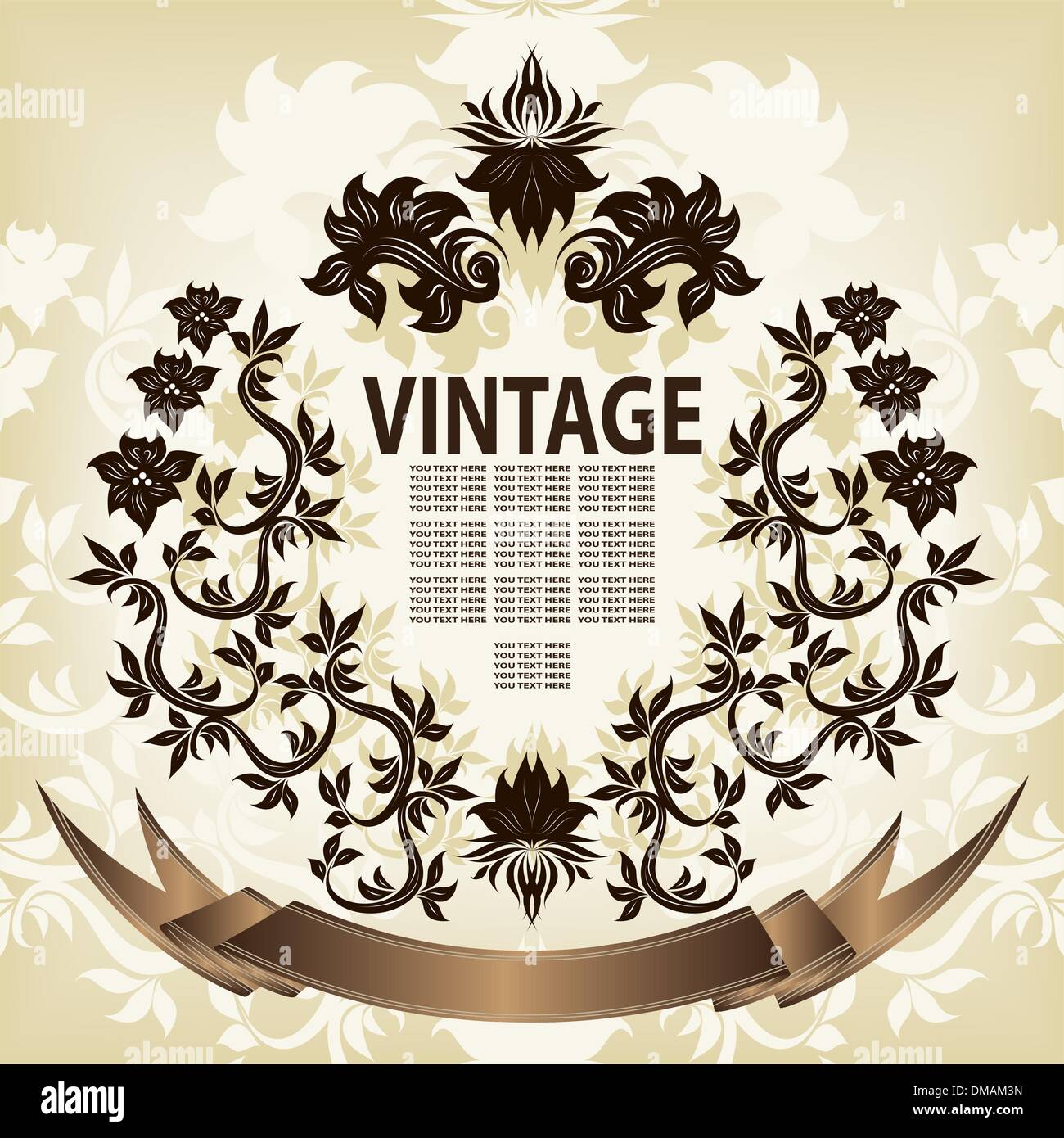 Frame Vintage Classic Illustration de Vecteur