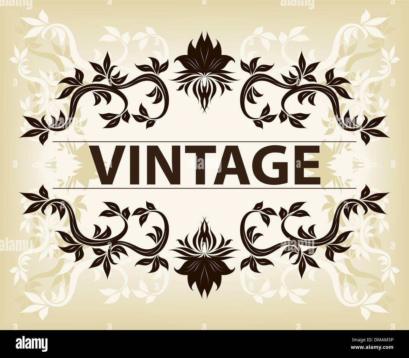 Frame Vintage Classic Illustration de Vecteur