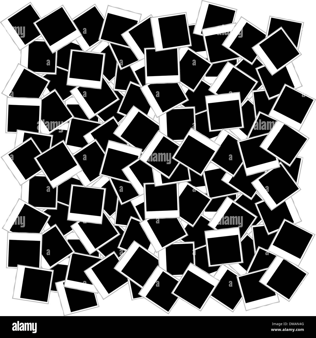 Cadres photo instantanée background Illustration de Vecteur