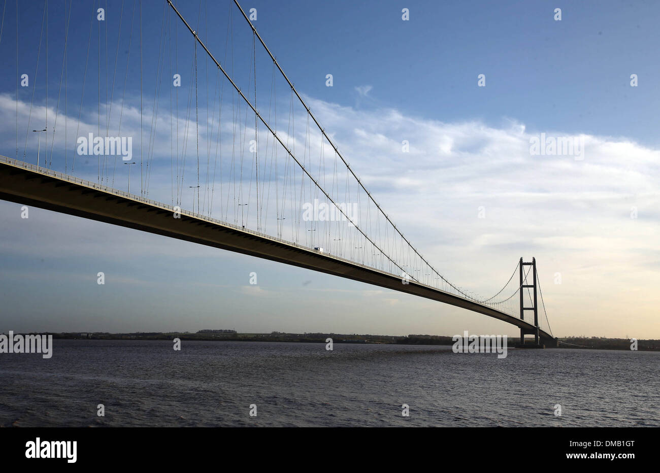 Le Humber Bridge. Banque D'Images