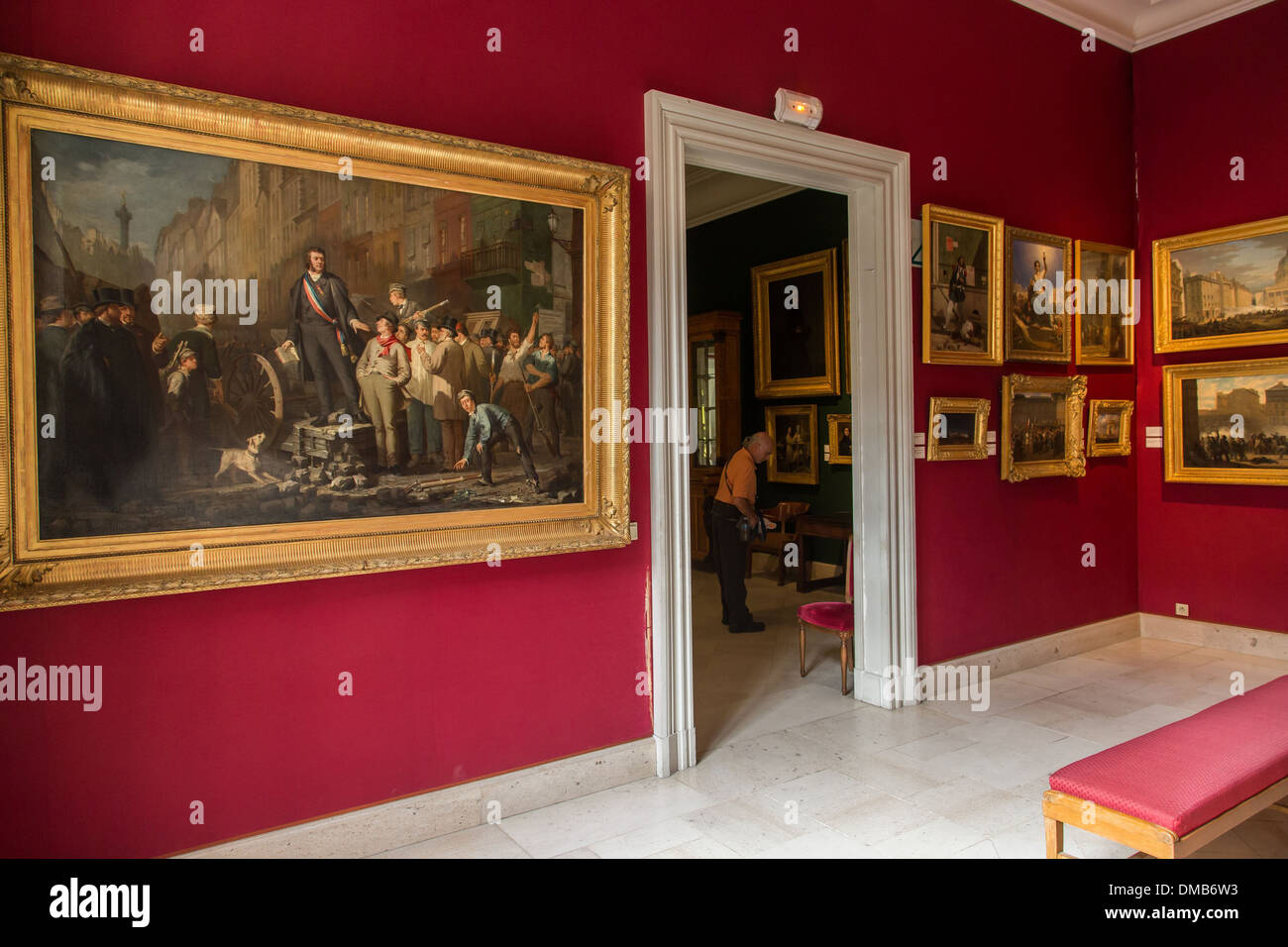 Musée Carnavalet, l'HÔTEL LE PELETIER DE SAINT FARGEAU, 3ème arrondissement, Paris (75), ILE-DE-FRANCE, FRANCE Banque D'Images