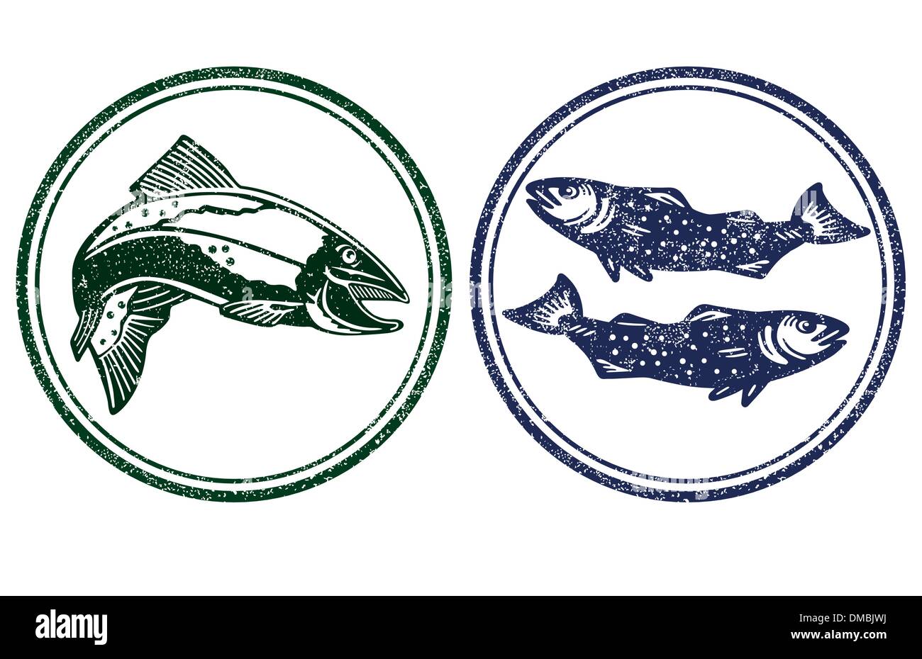 signe des poissons Illustration de Vecteur