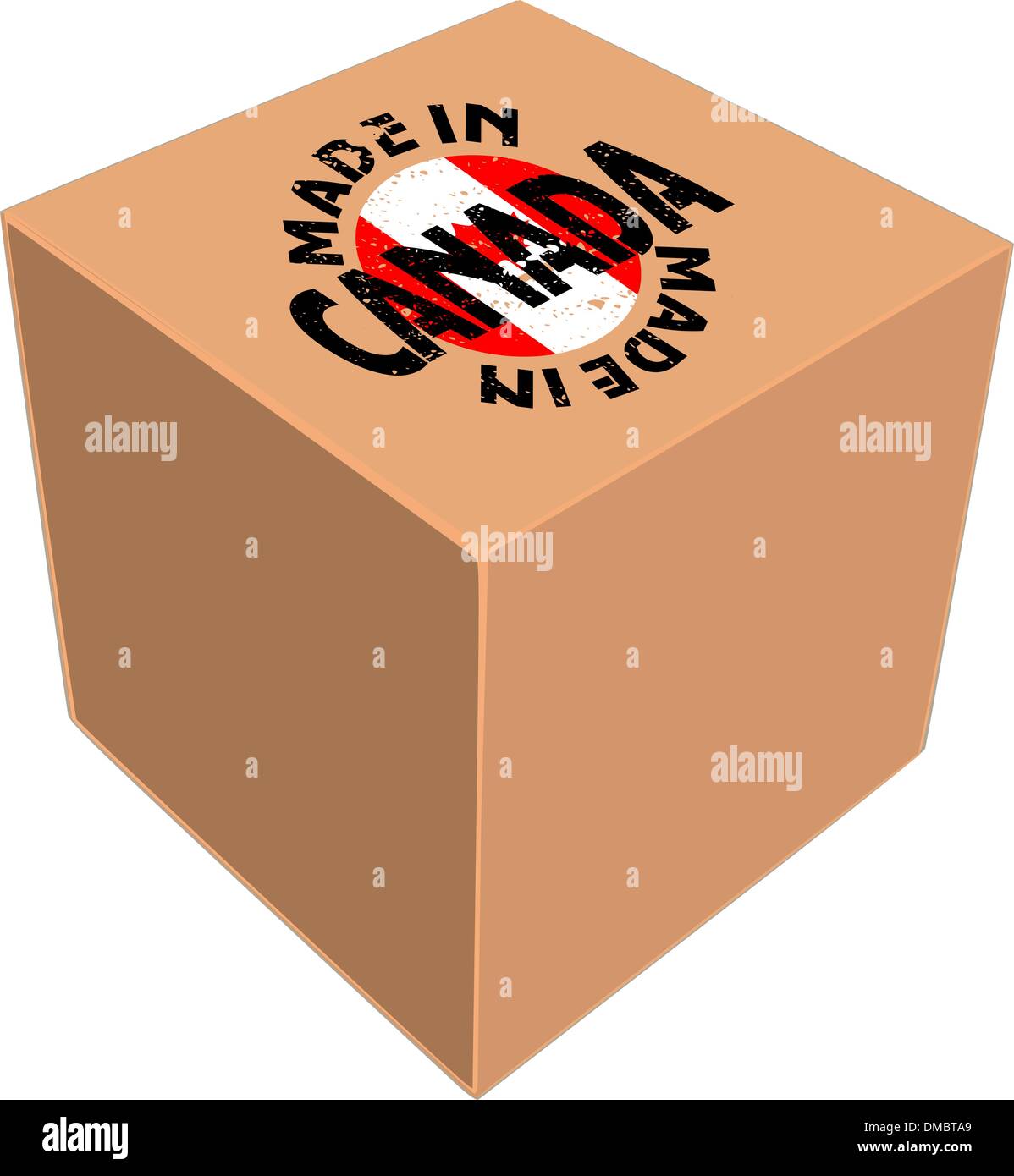 fabriqué au Canada Illustration de Vecteur