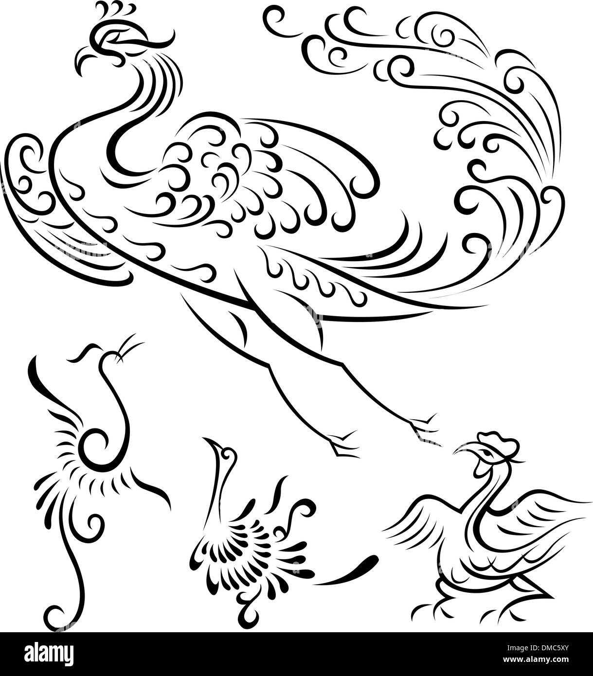 Illustration de Phoenix Illustration de Vecteur