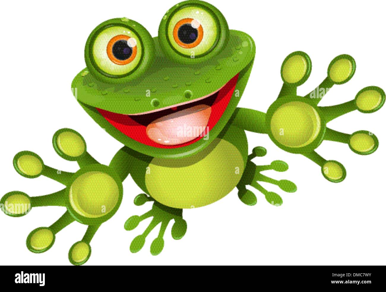 Grenouille heureuse Banque de photographies et d’images à haute ...