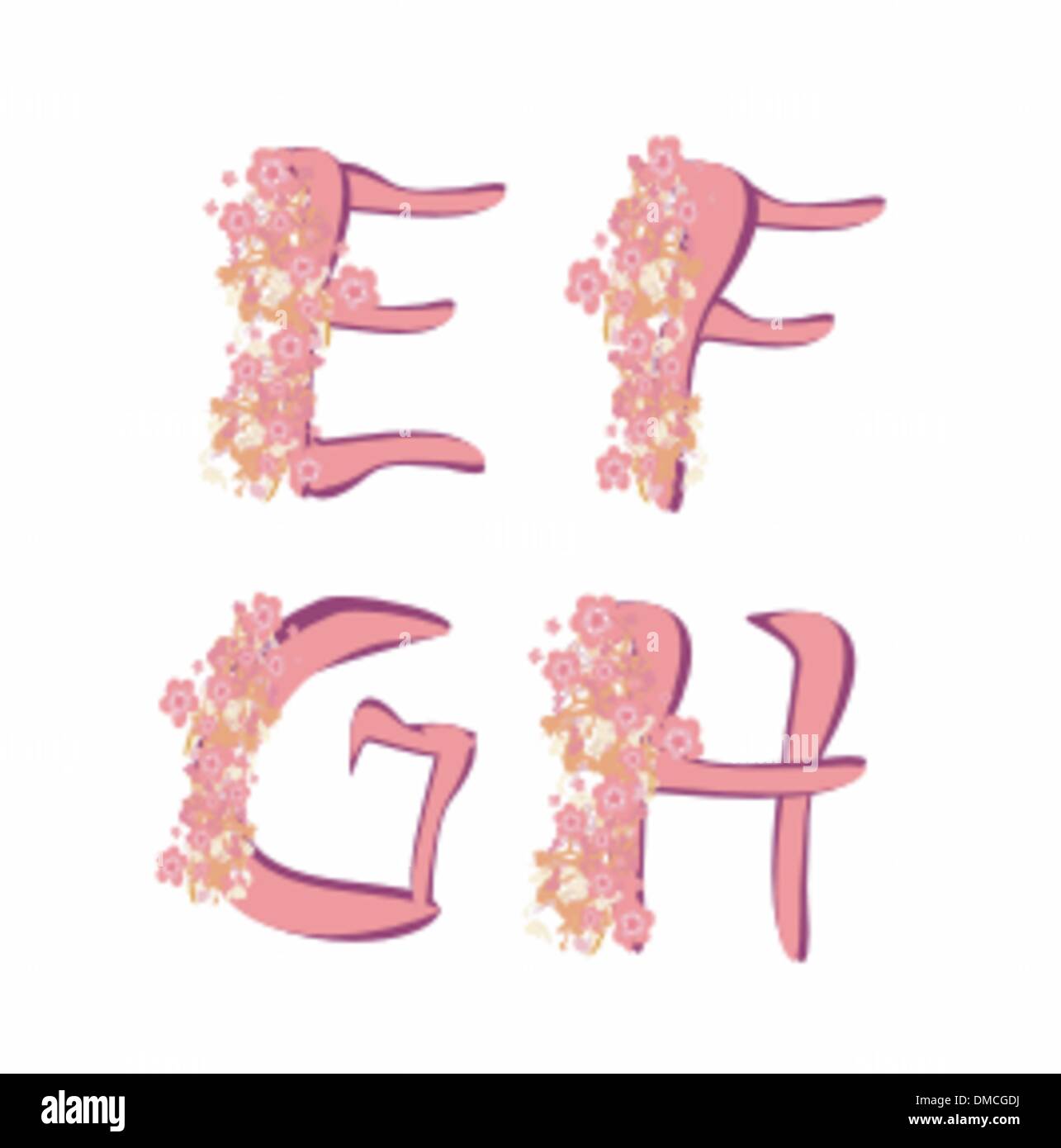 G et h Banque d'images vectorielles - Alamy