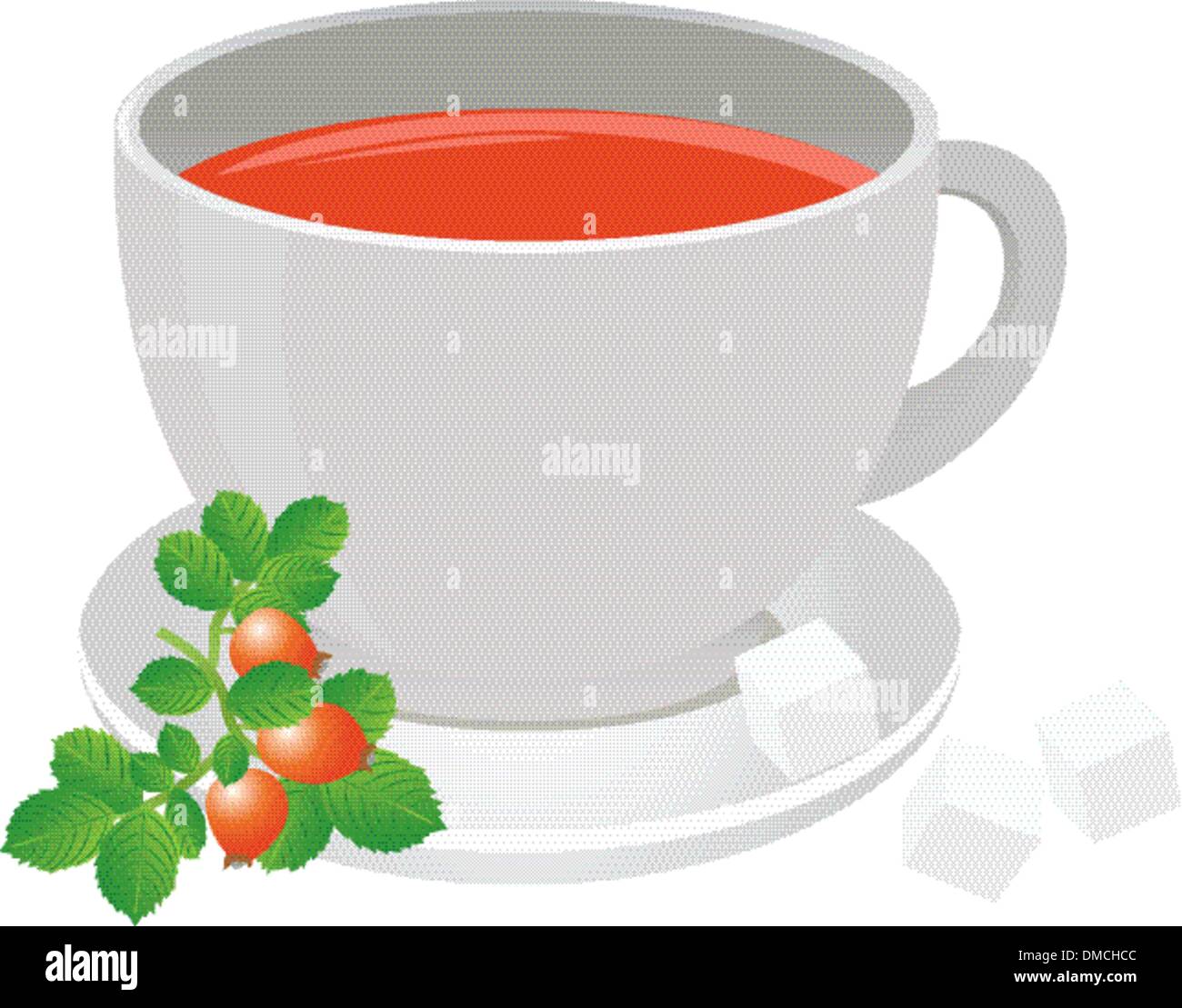 Tasse à thé Illustration de Vecteur