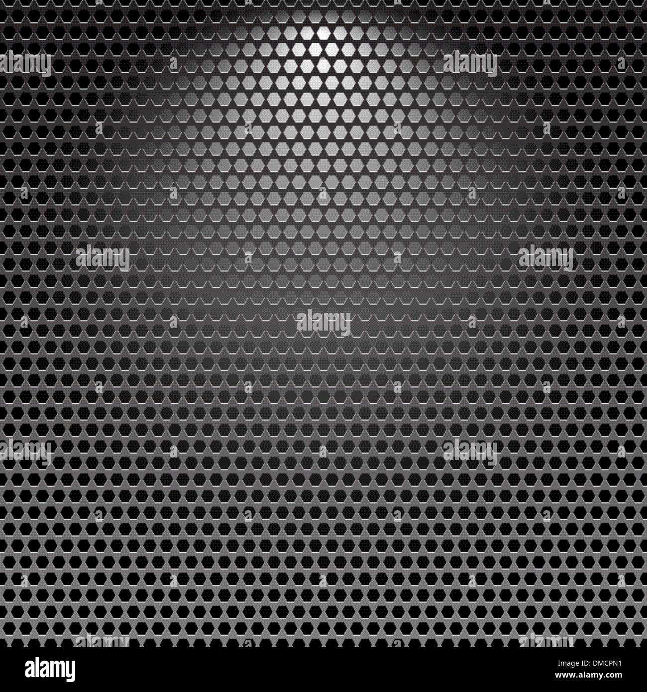 Grille inox foncé metal texture background Illustration de Vecteur