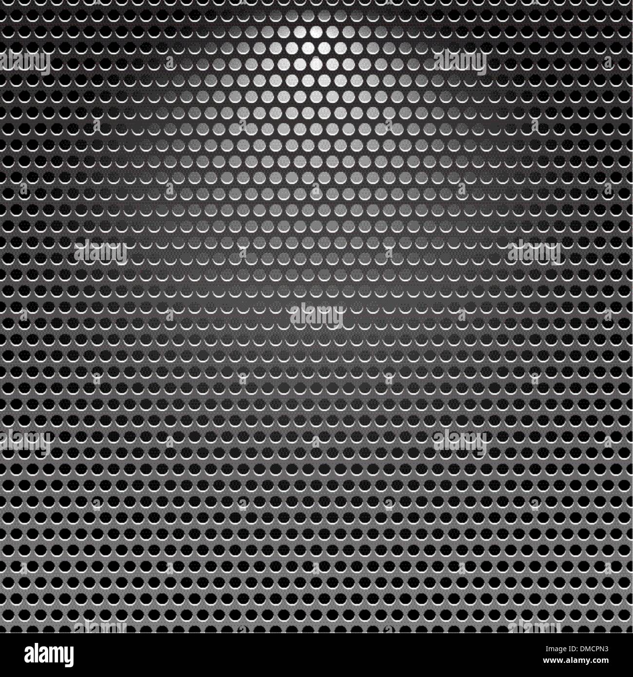 Grille inox foncé metal texture background Illustration de Vecteur