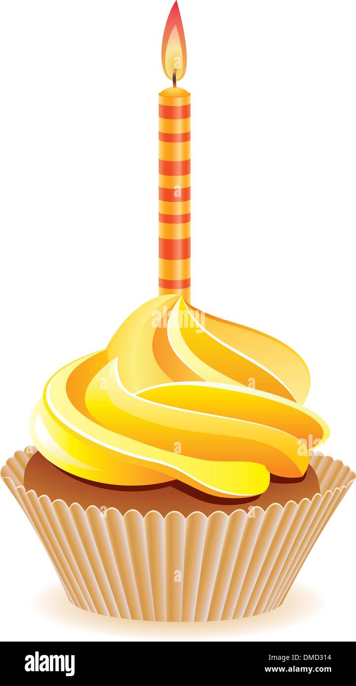 Vector cupcake Illustration de Vecteur