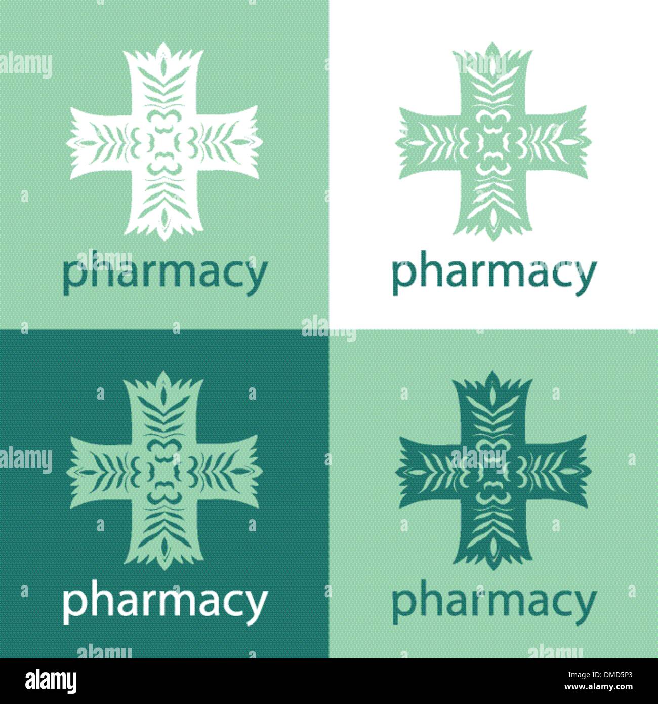 logo de la pharmacie Illustration de Vecteur