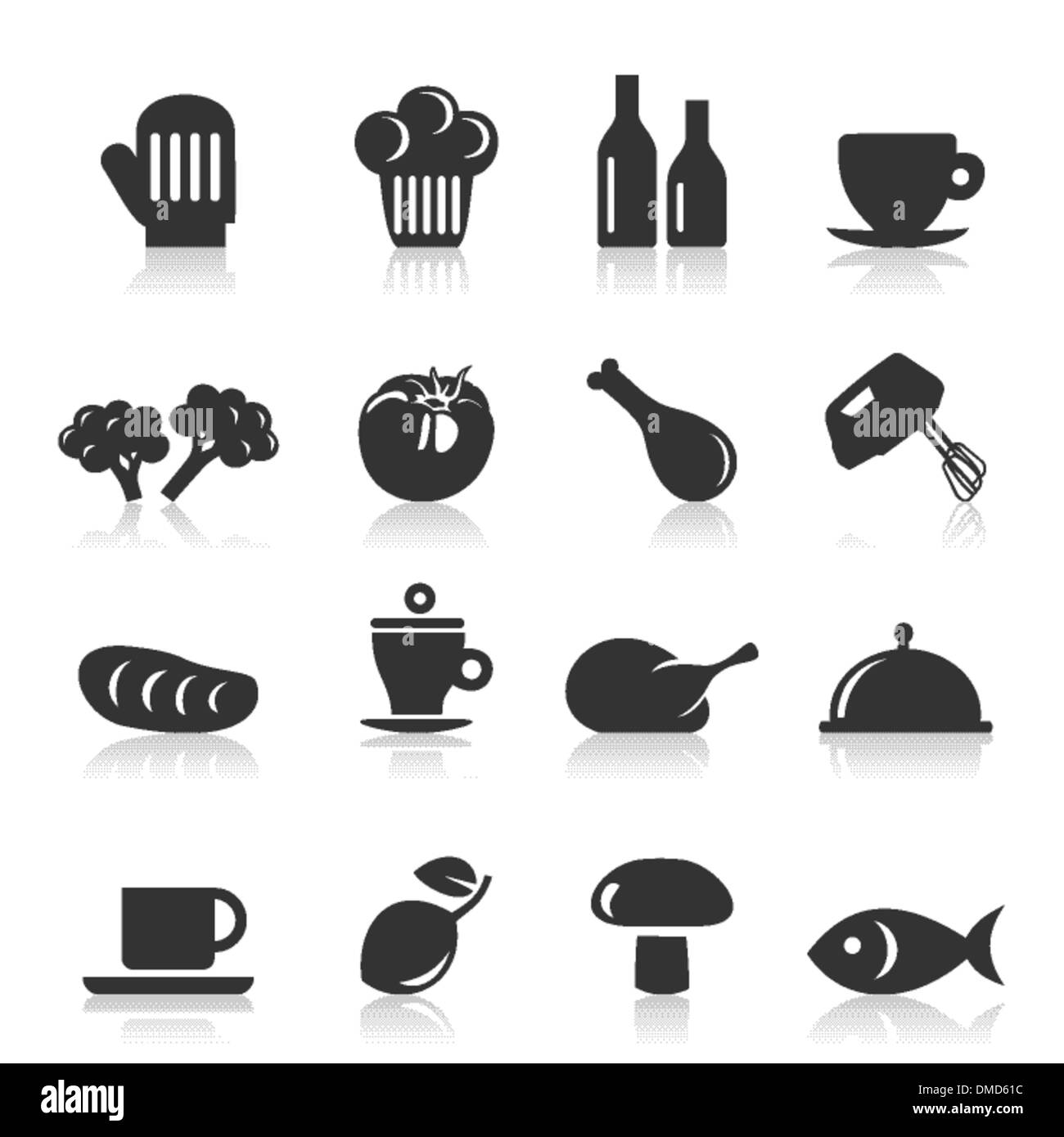 Repas icons8 Illustration de Vecteur