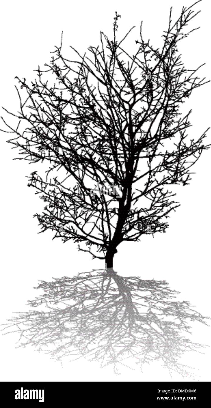Abstrait arbre Illustration de Vecteur
