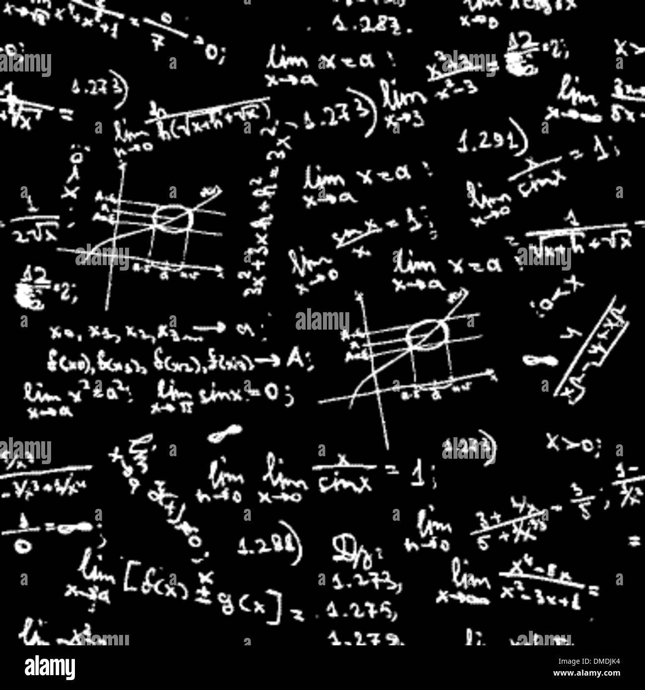 Math formula Banque d'images noir et blanc - Alamy