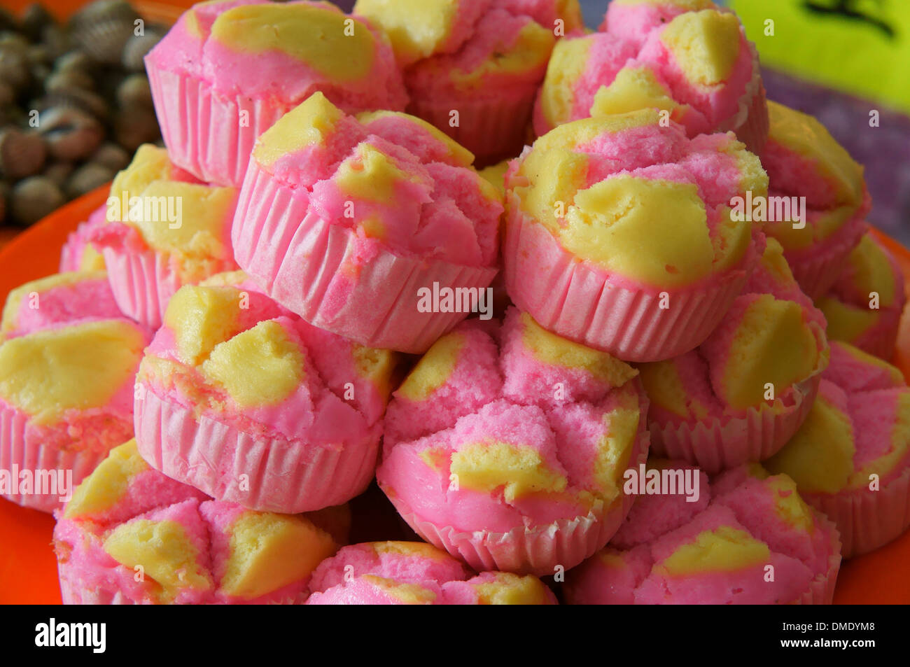 Gateau De Riz Cuit A La Vapeur Chinois Malaisie Koh Fatt Photo Stock Alamy