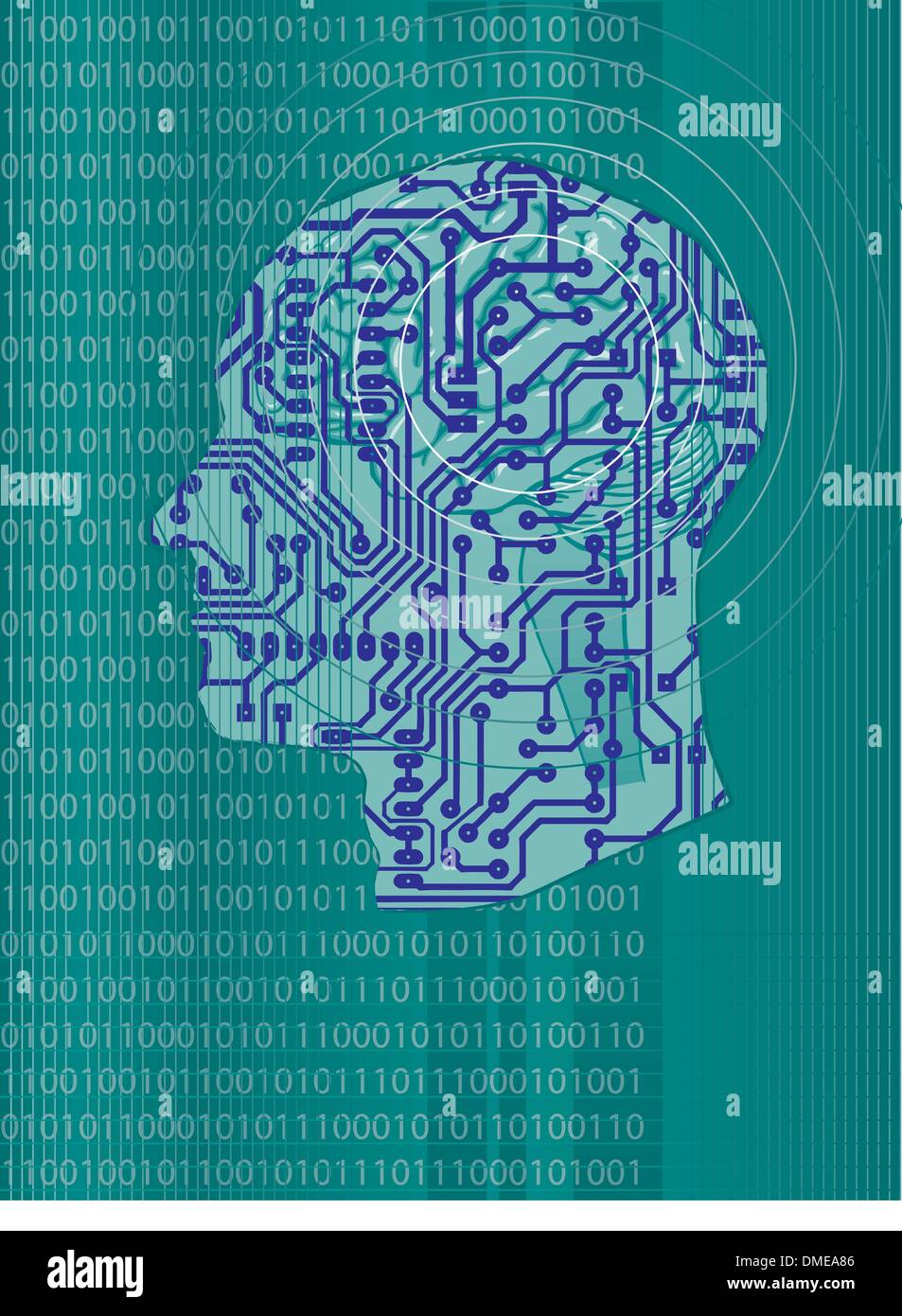 brain 3 Illustration de Vecteur