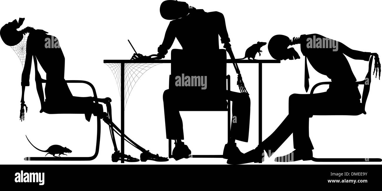 Entreprise ayant échoué Illustration de Vecteur