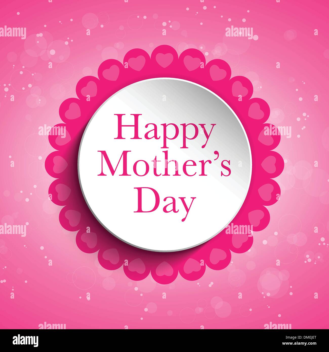 Happy Mother Day tag Background Illustration de Vecteur