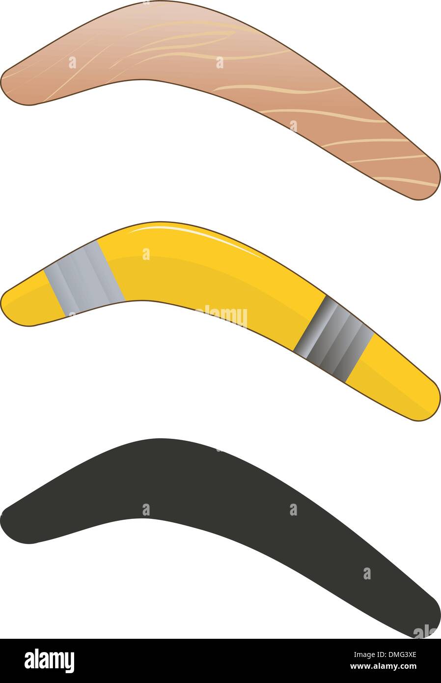 Boomerang vecteur Illustration de Vecteur
