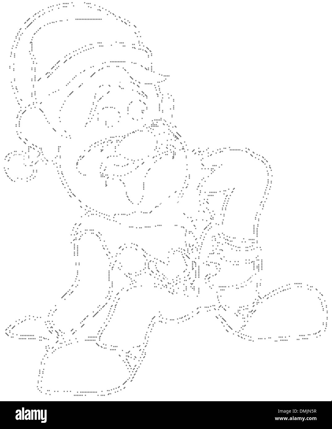 Séance nain Illustration de Vecteur