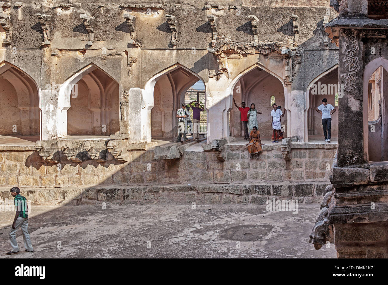 Vieux bains publics à Mumbay, Inde, Asie, Banque D'Images