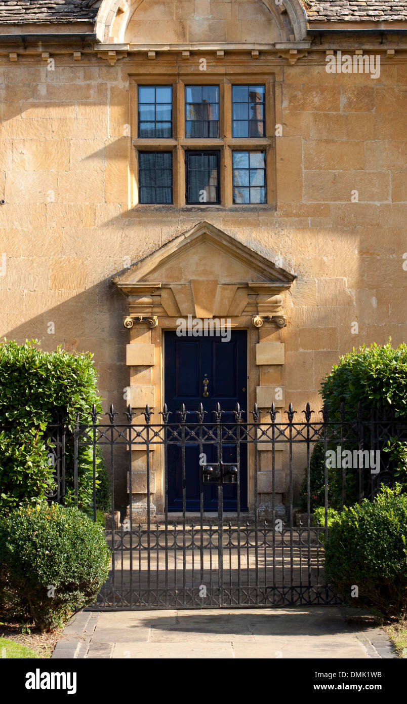 Maison de style Queen Anne, Mickleton, Chipping Campden, Angleterre. Banque D'Images