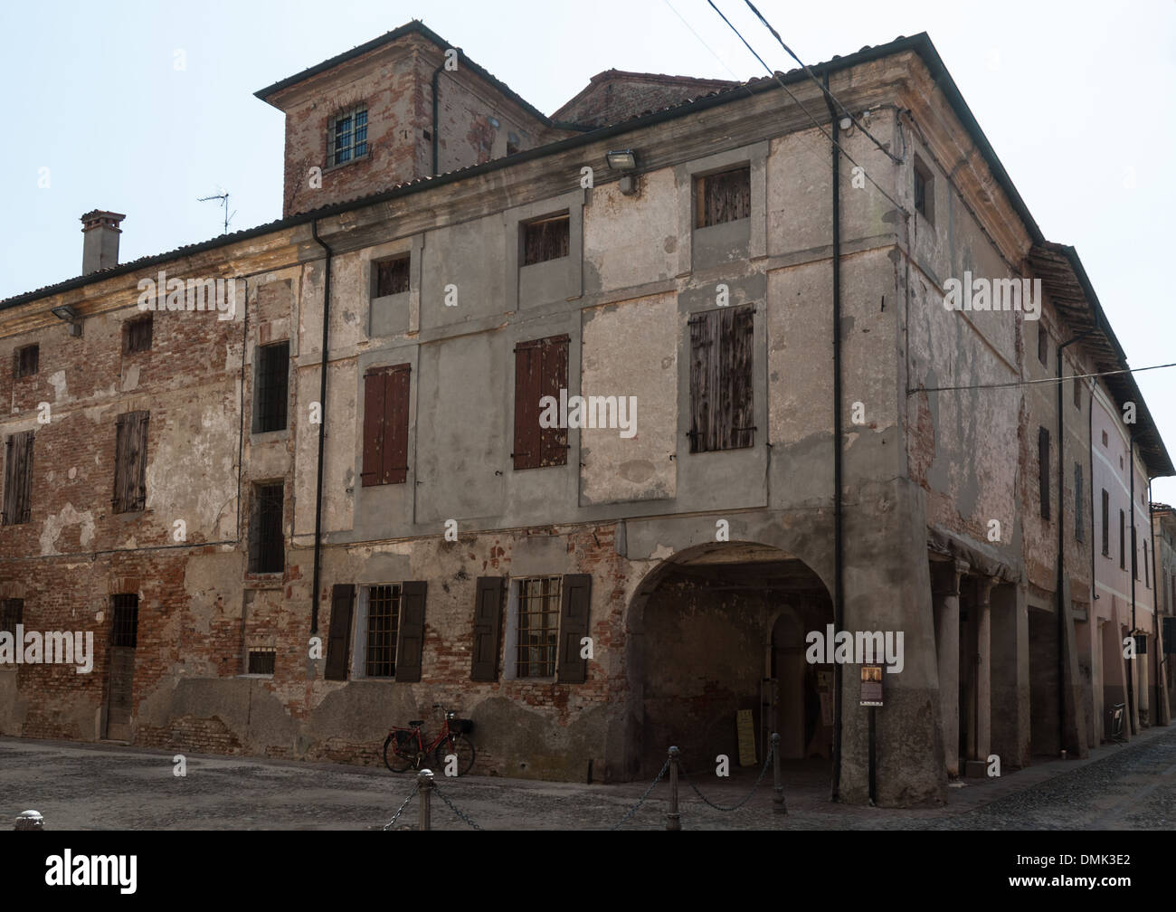 La synagogue mourir de Sabbioneta, Lombardie, Italie Banque D'Images