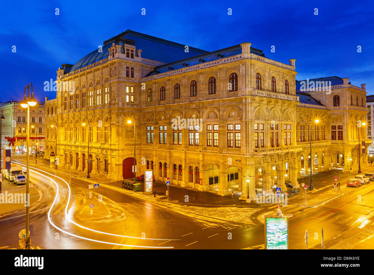 L'Opéra National, Vienne, Autriche Banque D'Images