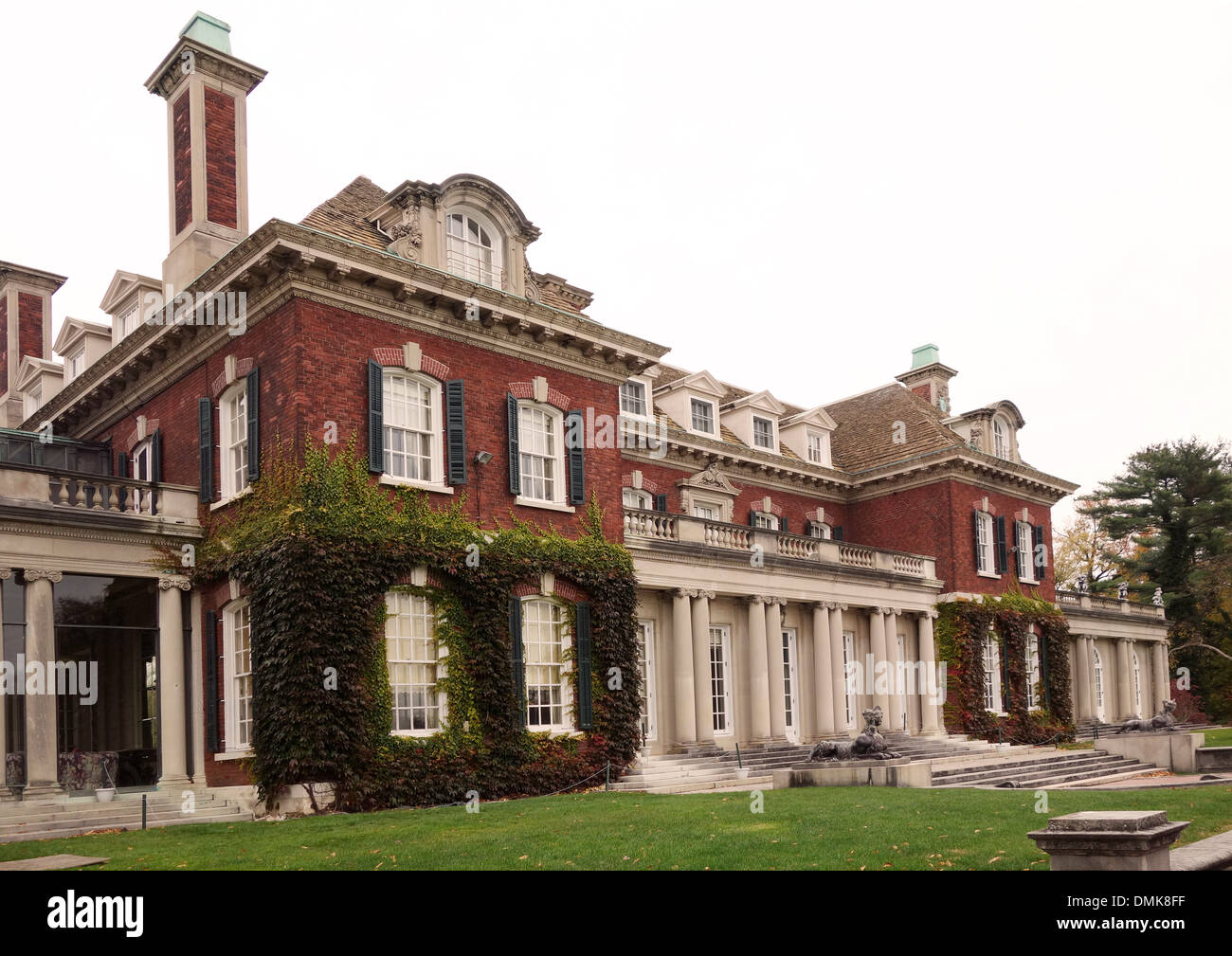 Les jardins de Old Westbury house sur Long Island NY Banque D'Images