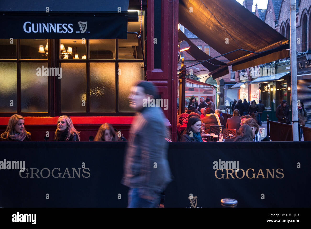 GROGANS, GUINNESS PUB, William Street, DUBLIN, IRLANDE Banque D'Images