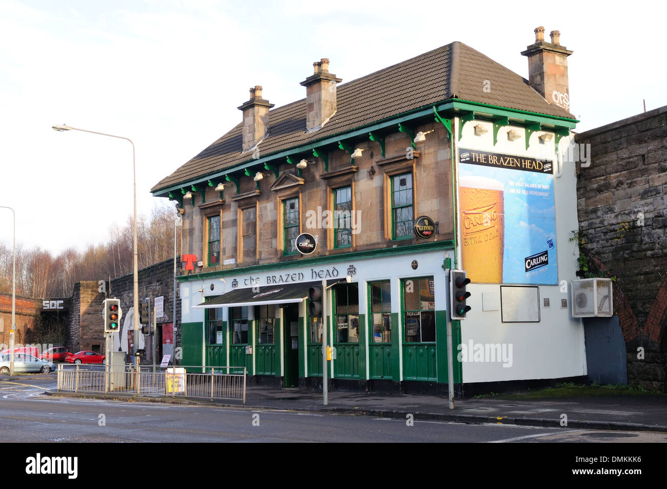 Le Brazen Head public bar dans le sud de Glasgow, Écosse, Royaume-Uni Banque D'Images