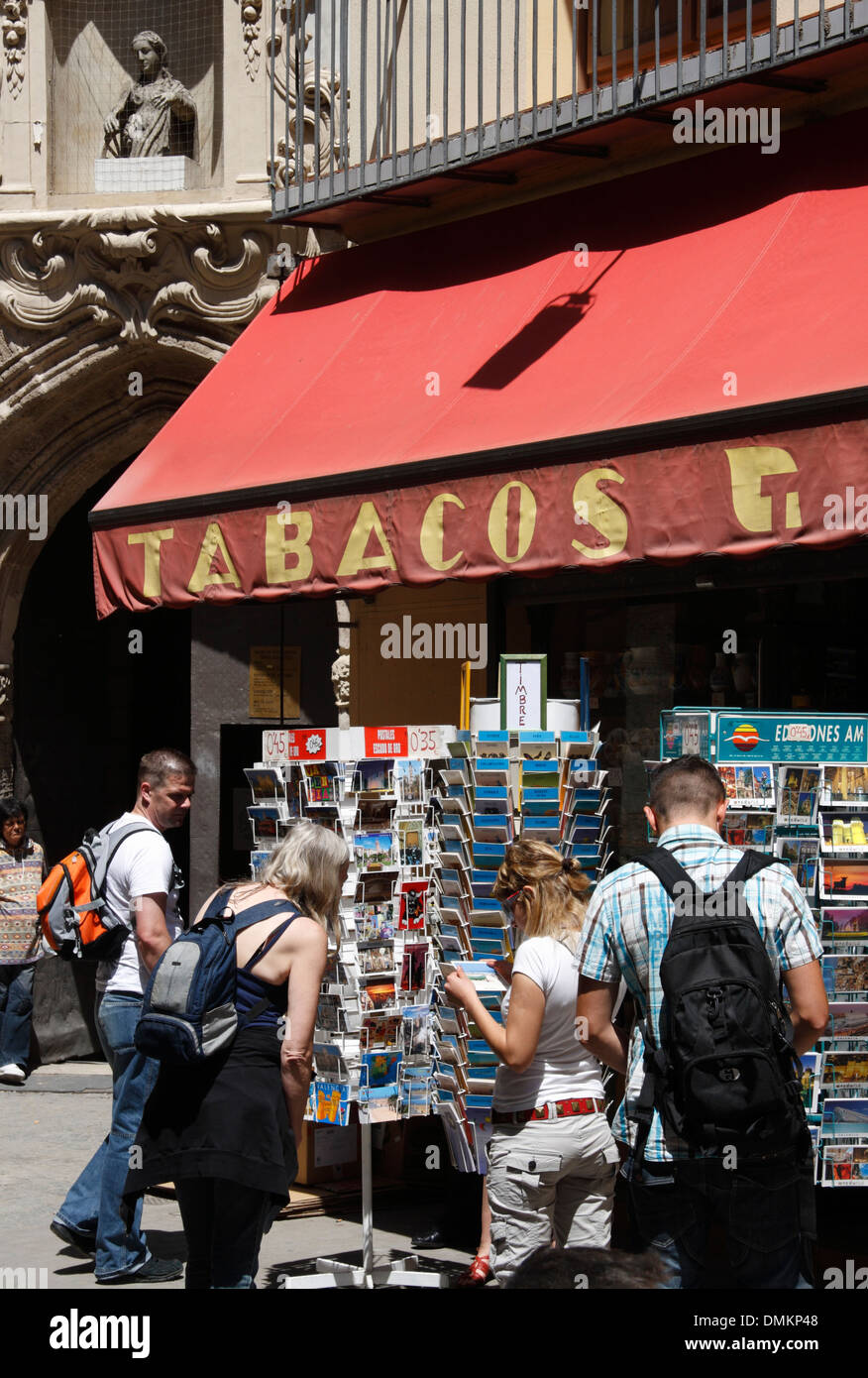 Tabaco shop, Valencia, Espagne, Europe Banque D'Images