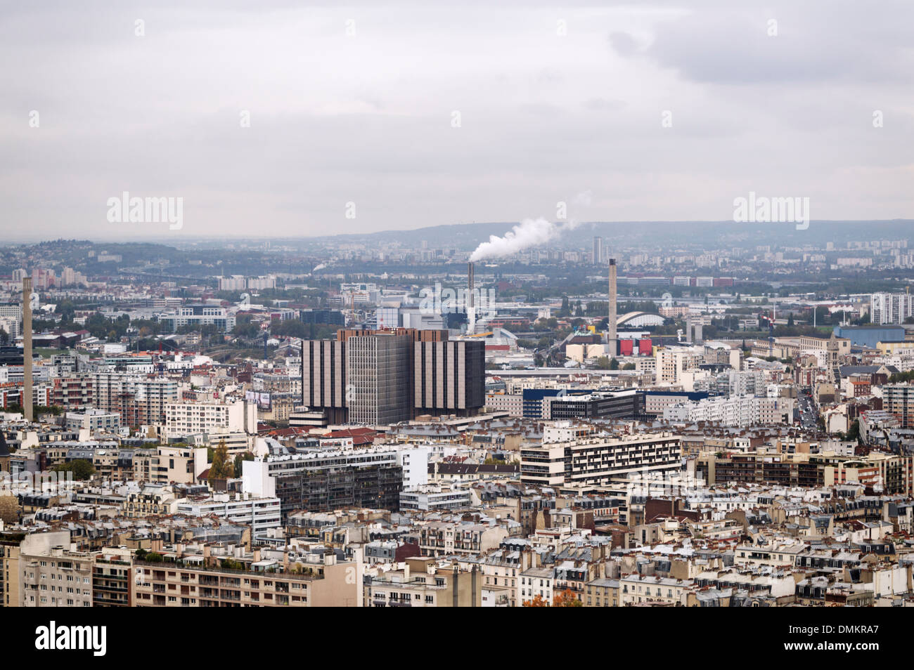 Paris, France - banlieue Est Banque D'Images