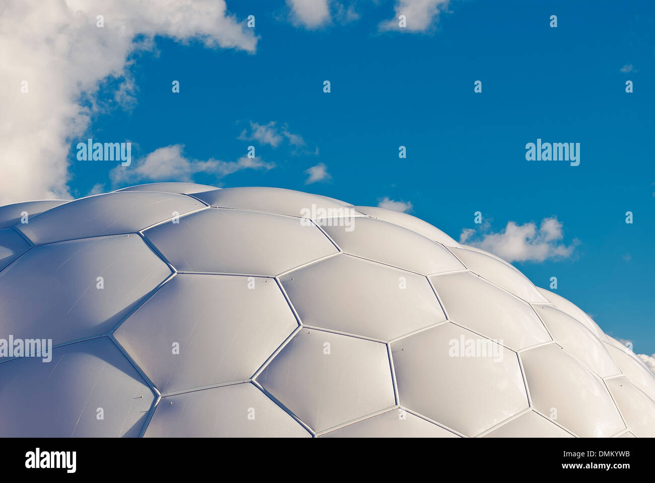 Hexagones et pentagones structure Banque D'Images