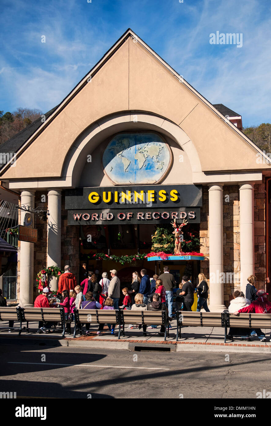 Guinness World Records de Gatlinburg, Tennessee Banque D'Images