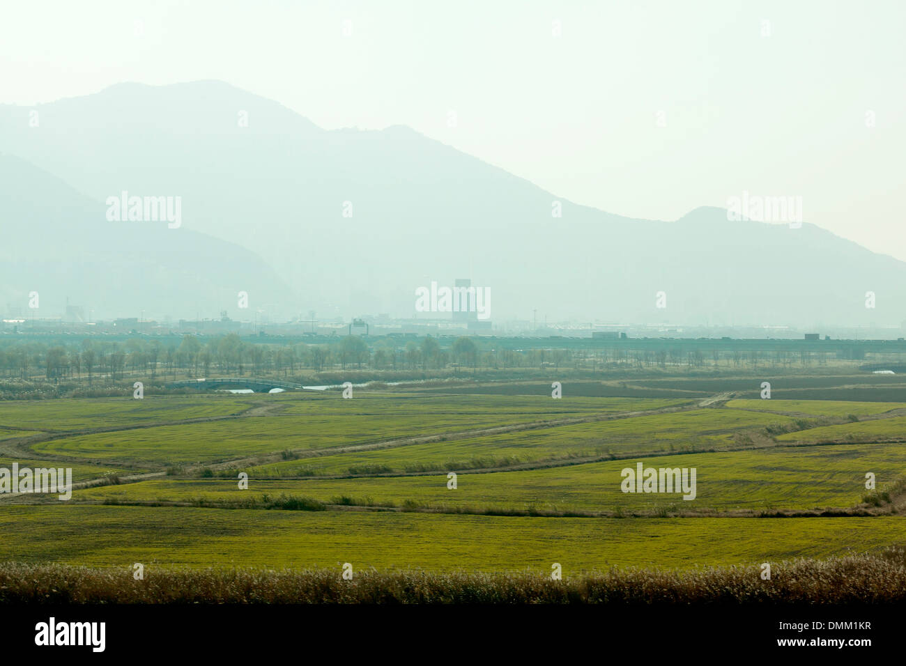 Plus de smog - Seoul, Corée du Sud Banque D'Images