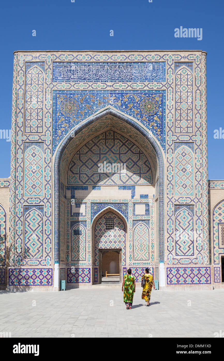 Ulugh Beg Madrasah au mémorial de complexe Al Gijduvani, Gijduvan, près de Boukhara, Ouzbékistan Banque D'Images