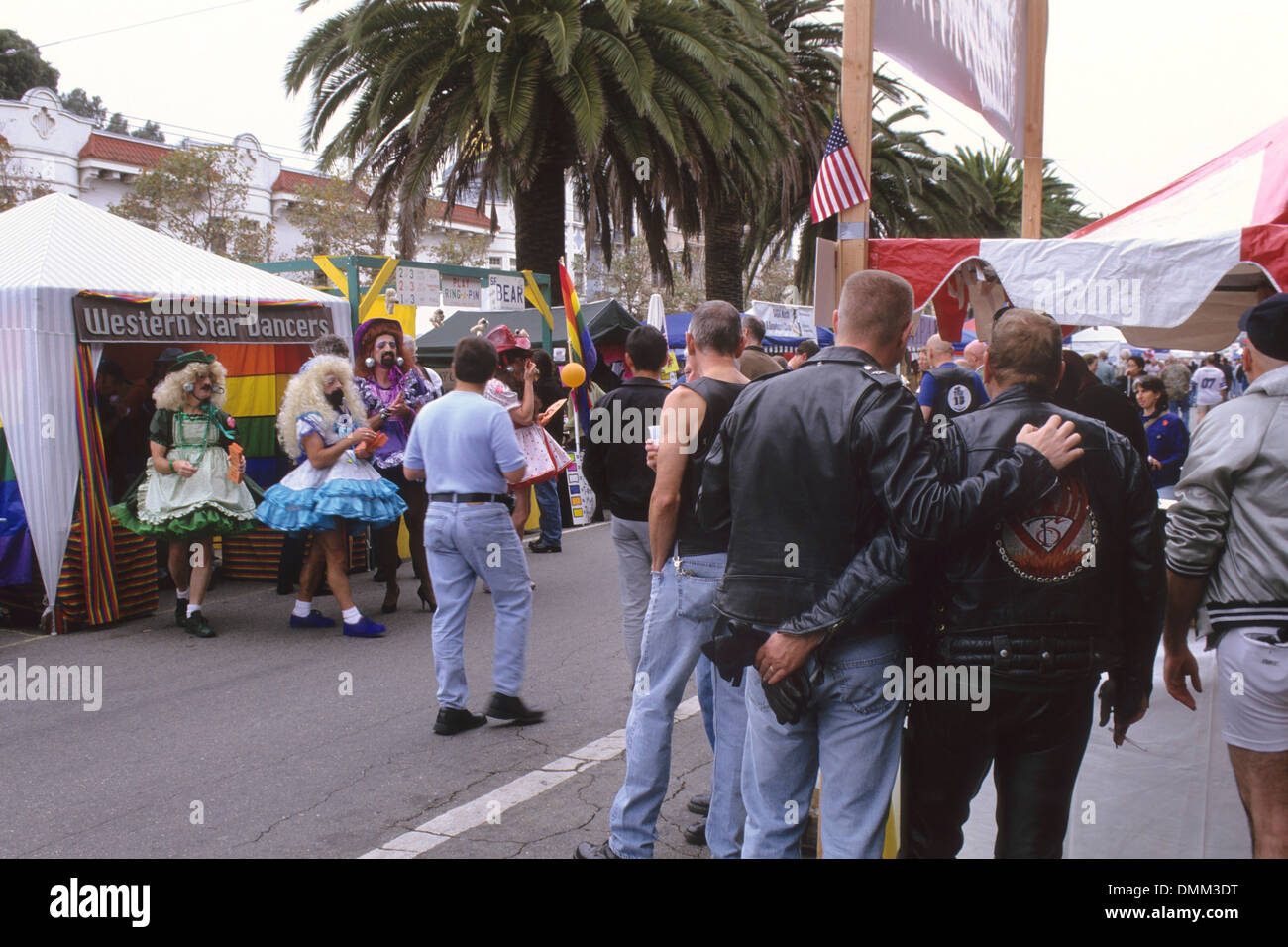Quartier Castro Street Fair, San Francisco, Californie Banque D'Images