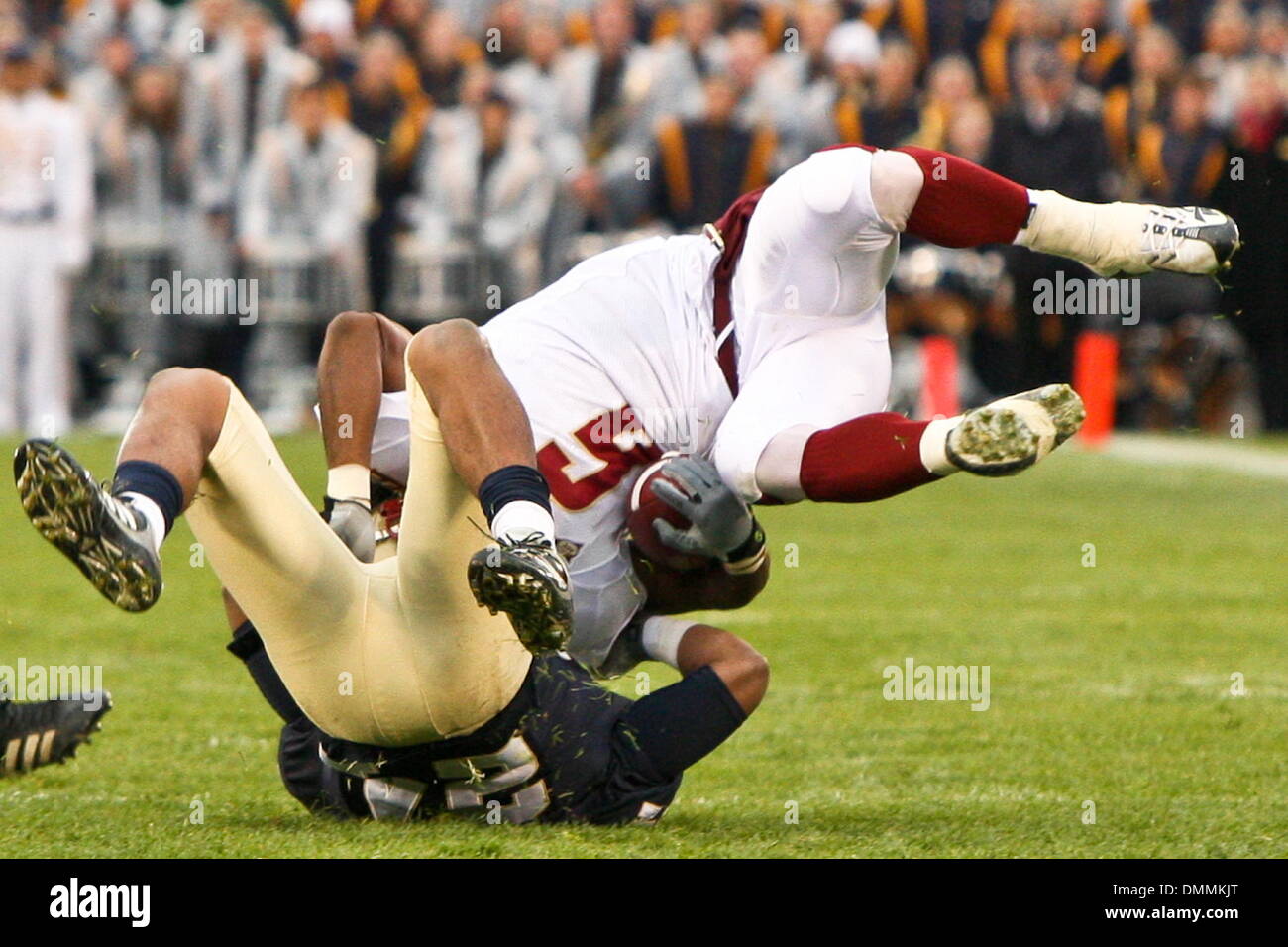 24 Octobre 2009 : ... au cours de l'action de jeu. Boston College of the Atlantic Coast Conference), à Notre Dame, indépendant, au stade Notre-dame à South Bend, Indiana. Notre Dame a gagné le match 20-16..Crédit obligatoire : Scott W. Grau / Southcreek Global (Image Crédit : © Southcreek/ZUMApress.com) mondial Banque D'Images
