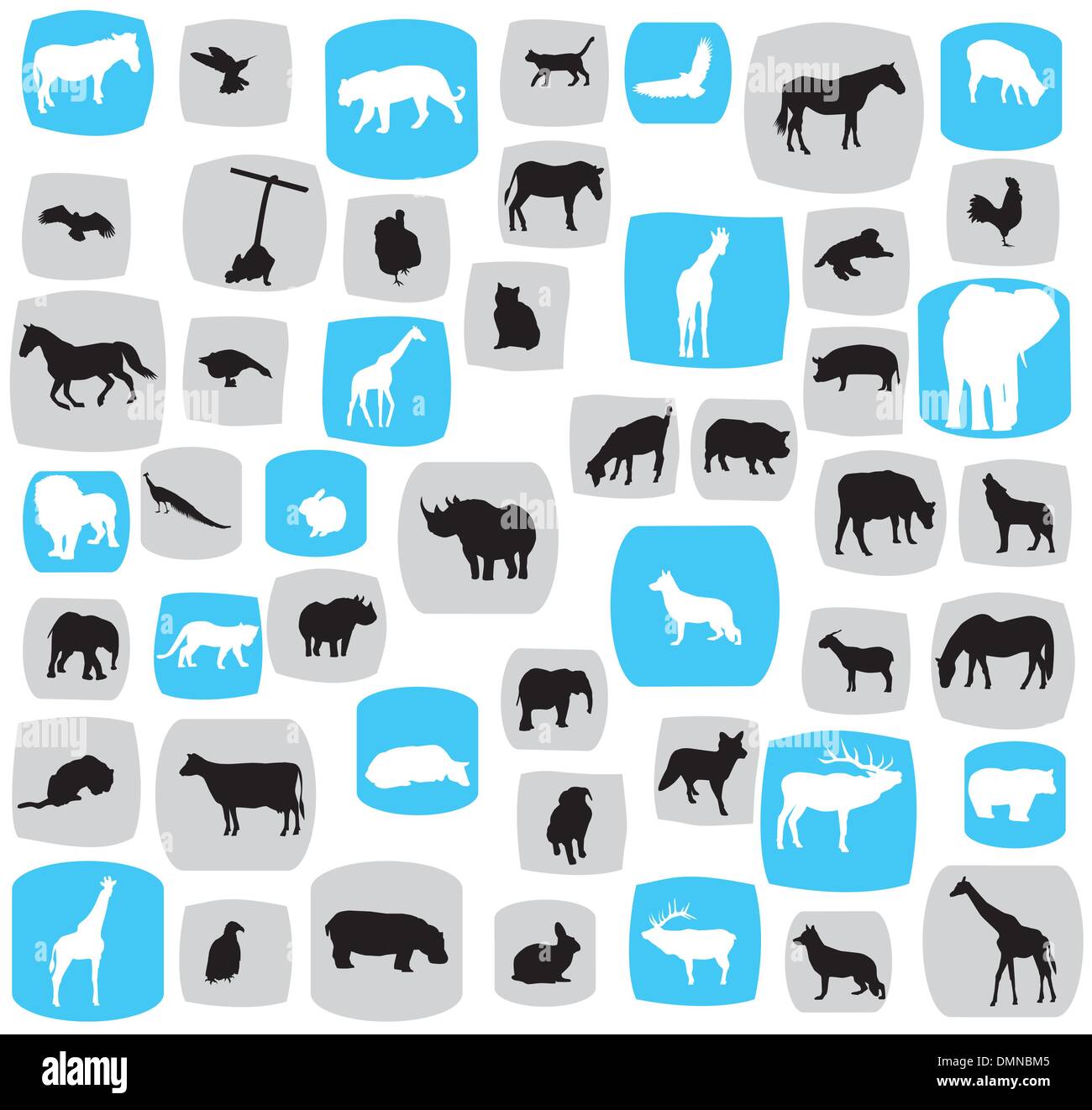 modèle animaux Illustration de Vecteur