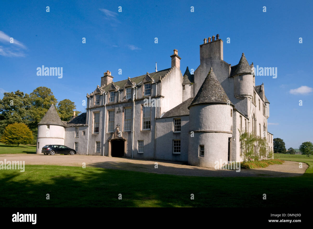 Leith hall garden National Trust for Scotland aberdeenshire Banque D'Images