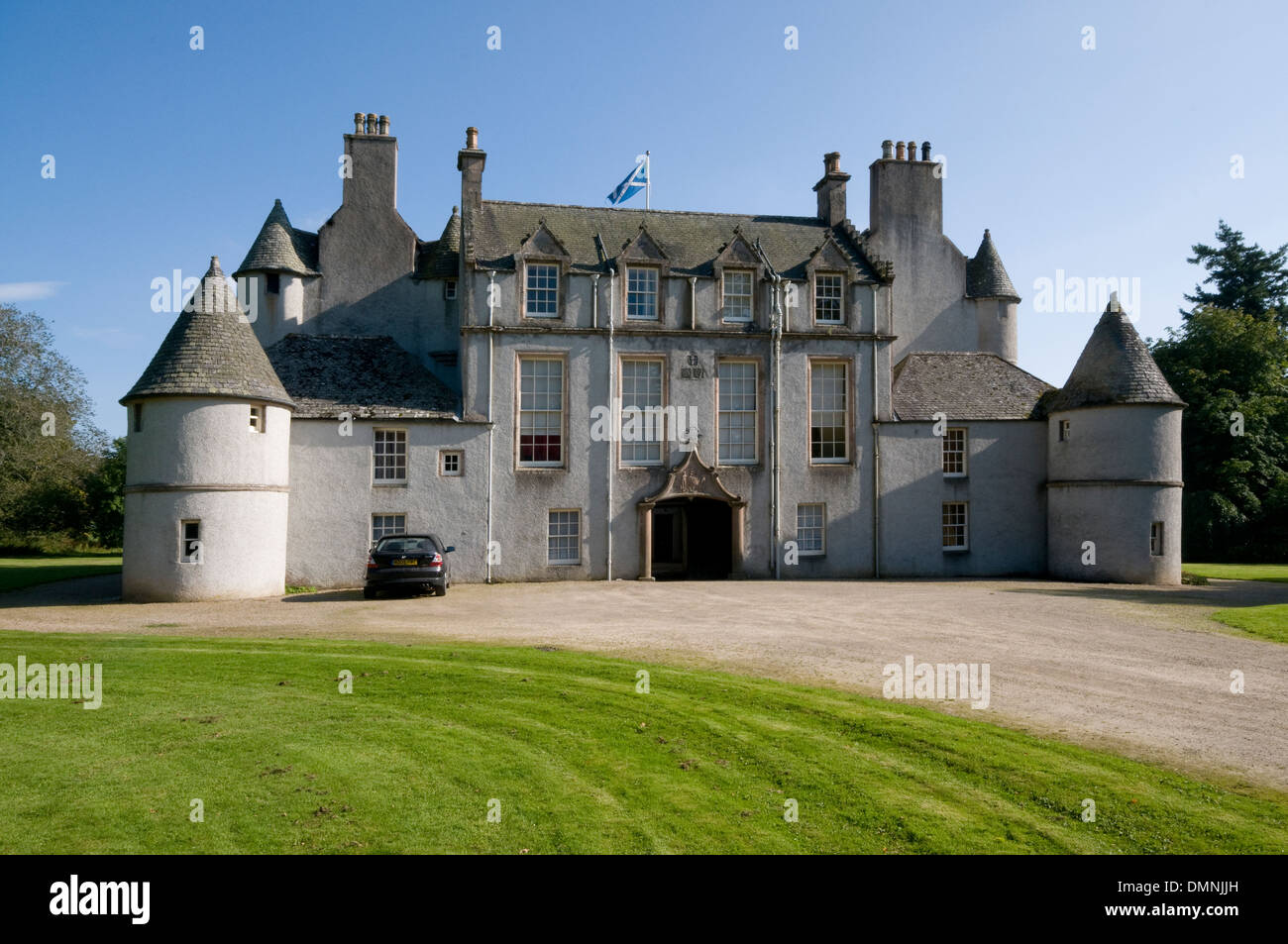 Leith hall garden National Trust for Scotland aberdeenshire Banque D'Images