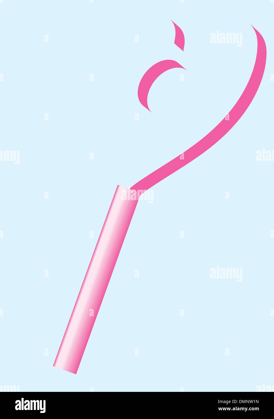 Clé du coeur. Illustration de Vecteur