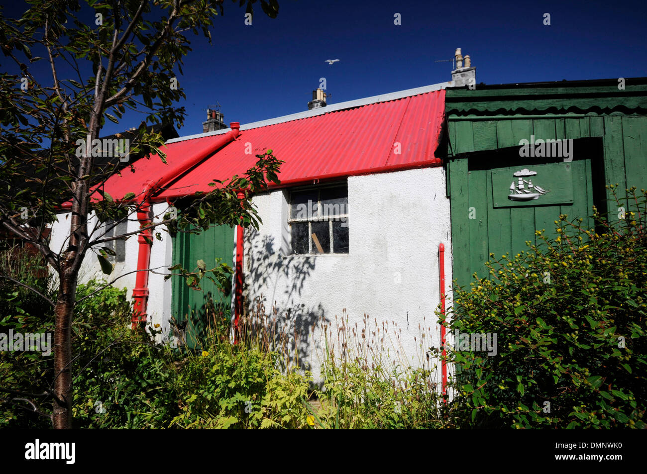 Footdee fitee vieux village de pêcheurs d'ABERDEEN Banque D'Images